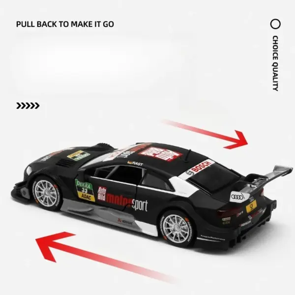 1/32 Audi RS5 DTM Rally Car Diecast Model - Image 3