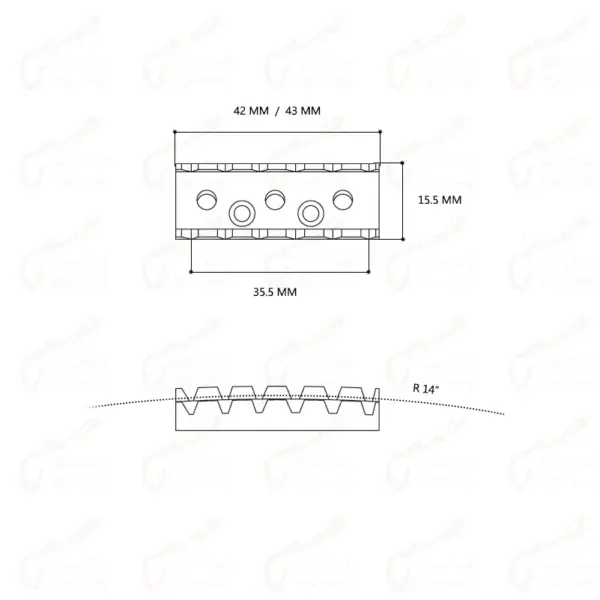 Titanium Alloy Locking Nut for Electric Guitars - Image 6