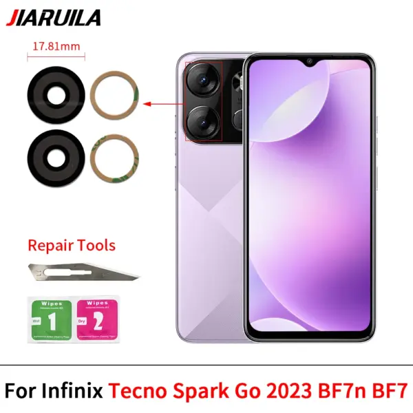 Rear Camera Glass Lens Cover for Infinix Spark 10 Series - Image 9