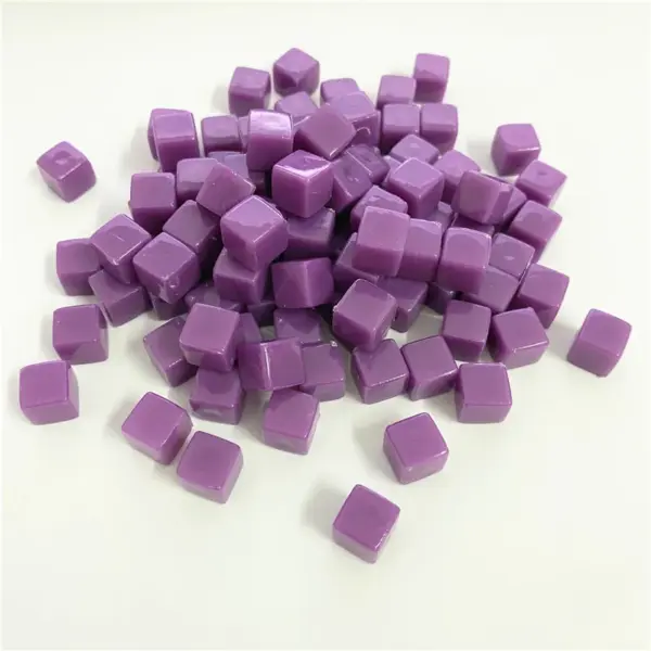 100 Pcs Clear 8mm Acrylic Square Dice Set - Image 30