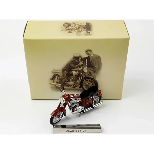 1:24 Scale JAWA 354-04 Diecast Motorcycle Model - Image 4