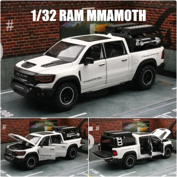 1/32 Dodge RAM MAMMOTH Diecast Pickup Model - Image 10