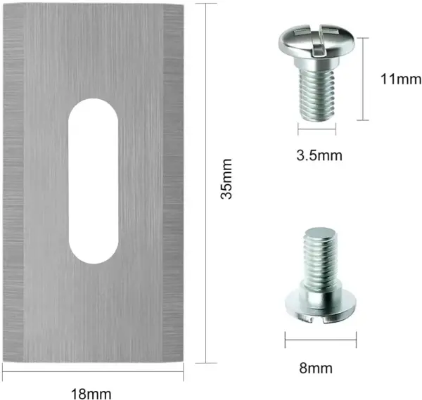 30PCS Stainless Steel Lawn Mower Blades - Image 2
