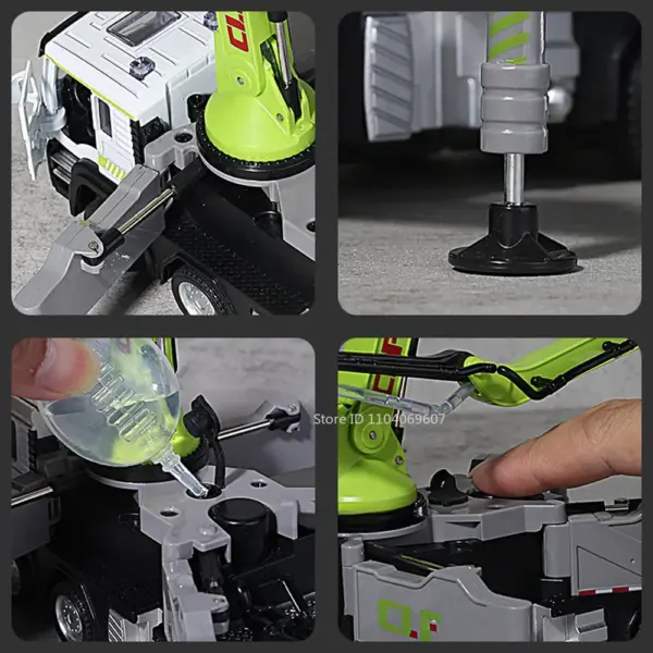 1:32 Metal Diecast Spray Pump Truck Toy - Image 4