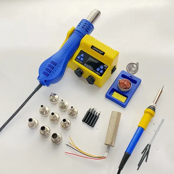 8909D 2-in-1 Soldering Station Set - Image 11