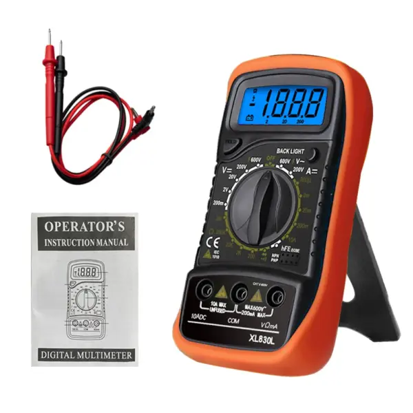 XL830L Digital Multimeter with LCD Backlight - Image 8