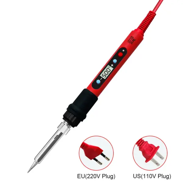 80W Adjustable Temperature Soldering Iron Kit - Image 4
