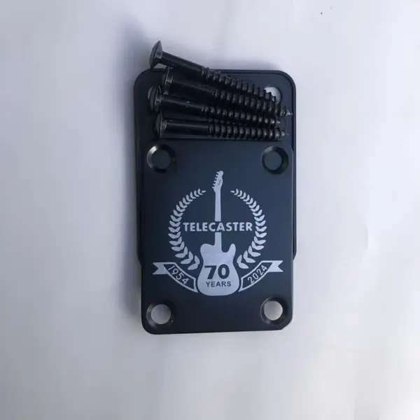 Custom Neck Plate for Strato and Tele Guitars - Image 9
