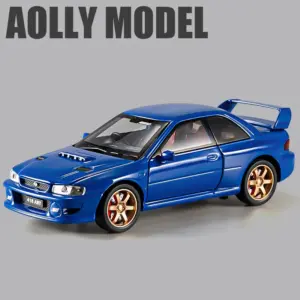 1:32 Subaru Impreza WRX STI Diecast Model Car 16 S82ea5299344f4d00aedc280a2e81bc25g