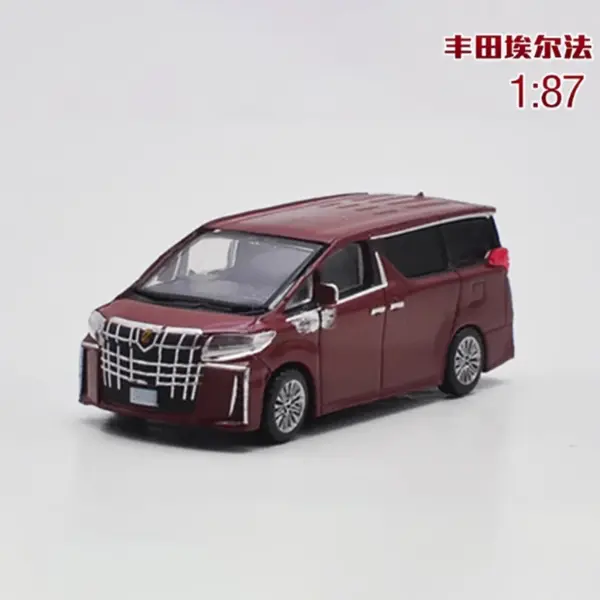 Diecast 1:87 Scale Alphard Van Model - Image 10