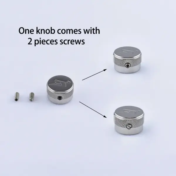 Gretsch Stainless Steel Knob with "G" Arrow - Image 4