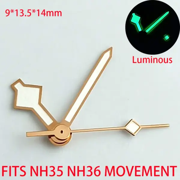 Green Luminous Watch Hands for NH35 NH36 - Image 7