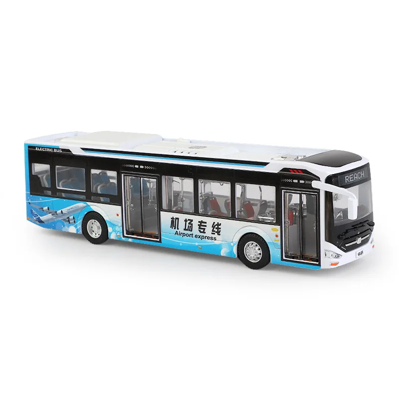 1:42 Alloy Airport and Tourist Bus Model 8 1:42 Alloy Airport and Tourist Bus Model - Image 8