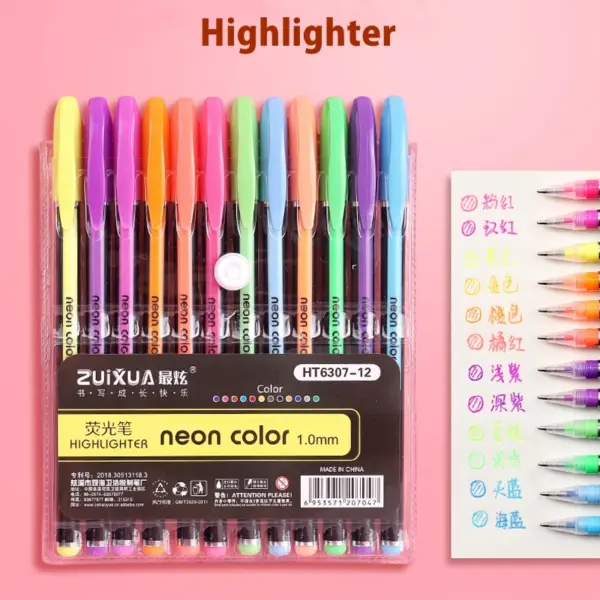 48 Pcs Glitter Gel Pen Set for Art - Image 18