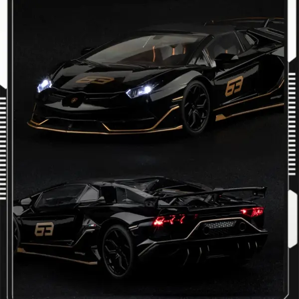 1/18 Scale Alloy Aventador SVJ 63 Model Car - Image 3