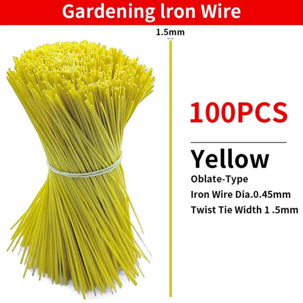 100PCS Reusable Garden Plant Cable Ties - Image 14