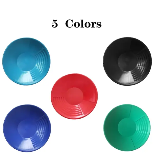 15 Inch Plastic Gold Panning Basin Equipment - Image 2