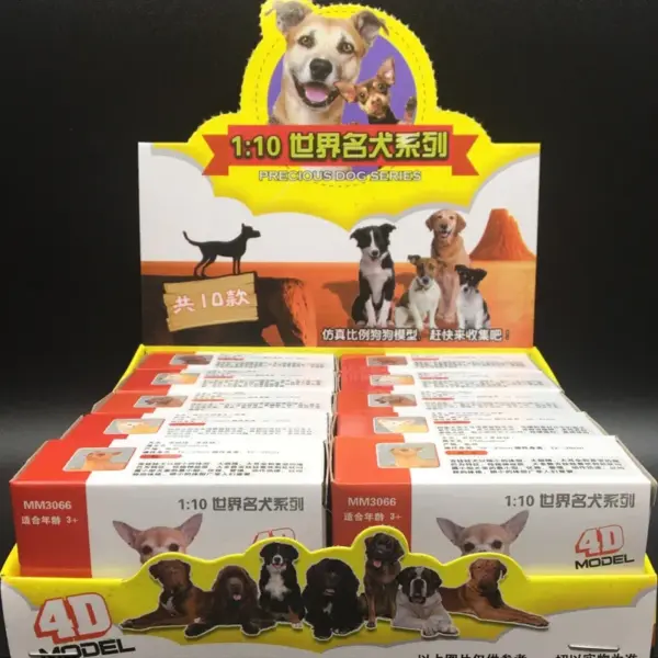 10pcs 1:10 Dog Model Figure Set - Image 6