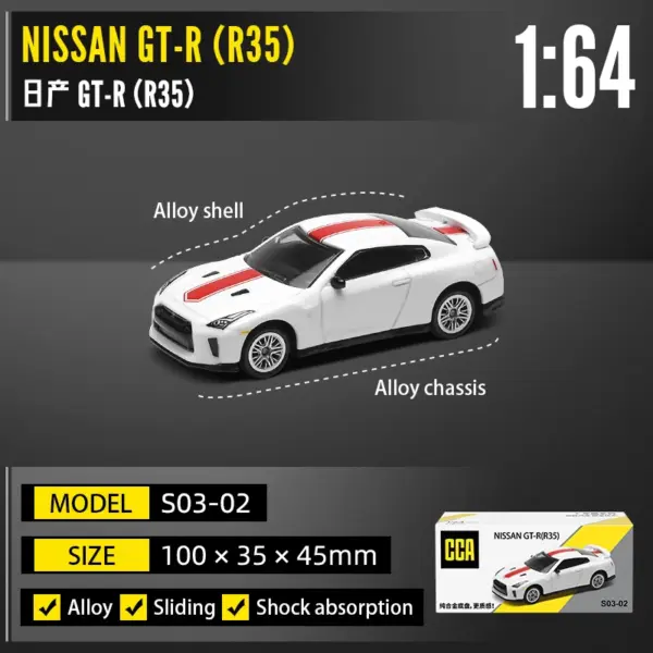 1:64 BMW M4 GT3 Diecast Model Car - Image 14