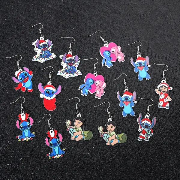 Lilo and Stitch Acrylic Drop Earrings - Image 4