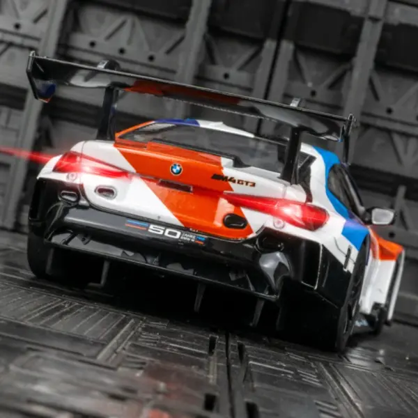 1:24 BMW M4 GT3 Diecast Sports Car Model - Image 4