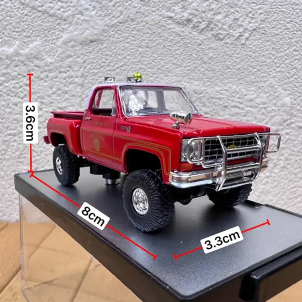 Diecast 1:64 Scale 1976 K20 Pickup Model - Image 4