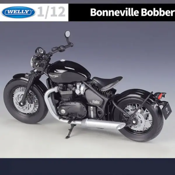WELLY 1:12 Triumph Bonneville Bobber Model - Image 6