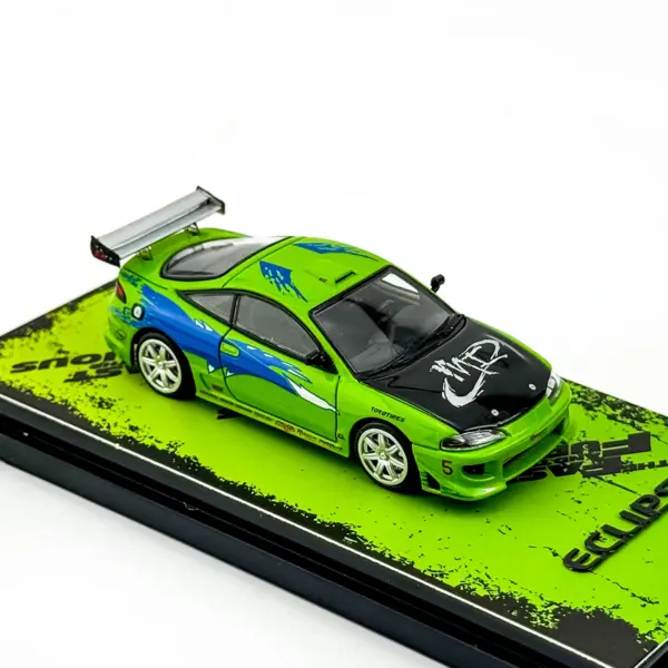 Diecast 1/64 Mitsubishi Eclipse Alloy Model Car - Image 4