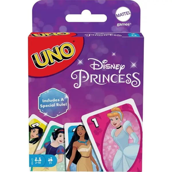 Disney Princesses UNO Card Game for All Ages - Image 7