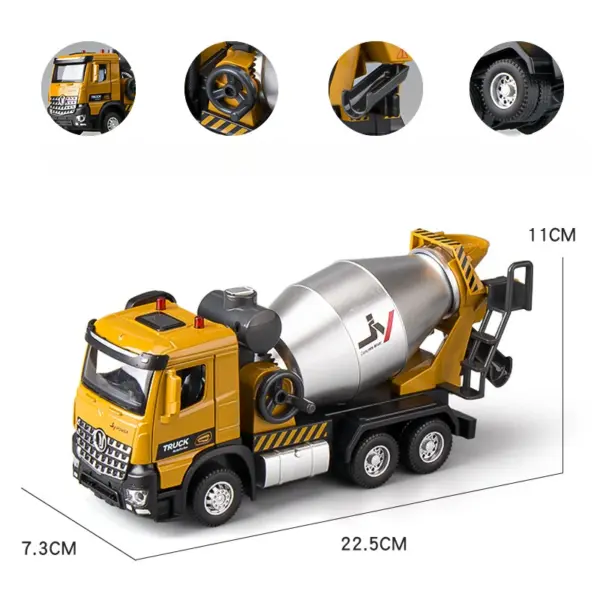 1:30 Scale Diecast Mixer Model Car - Image 3