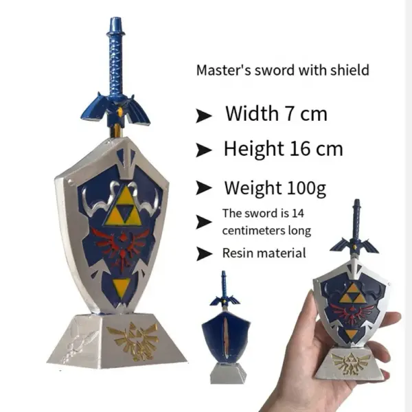 Zelda Master Sword 22cm Resin Replica - Image 3