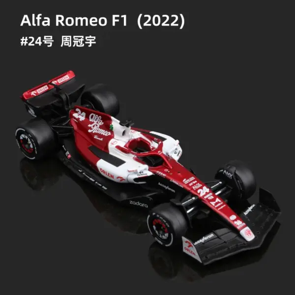 Alfa Romeo F1 C42 1:43 Alloy Model - Image 4