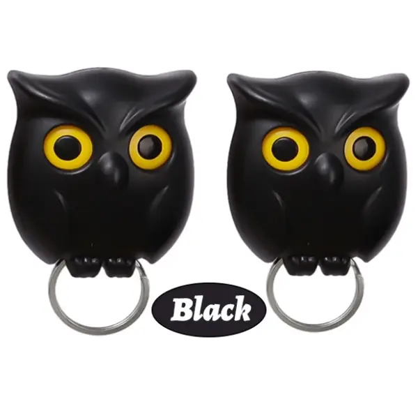 Winking Owl Magnetic Key Hook Decor - Image 9