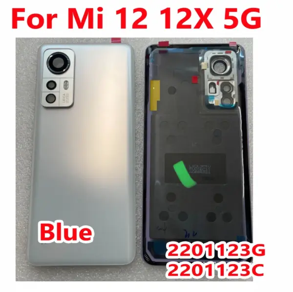 Xiaomi 12X Rear Battery Cover Replacement Door - Image 3