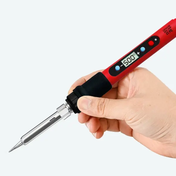 80W Adjustable Temperature Soldering Iron Kit - Image 5