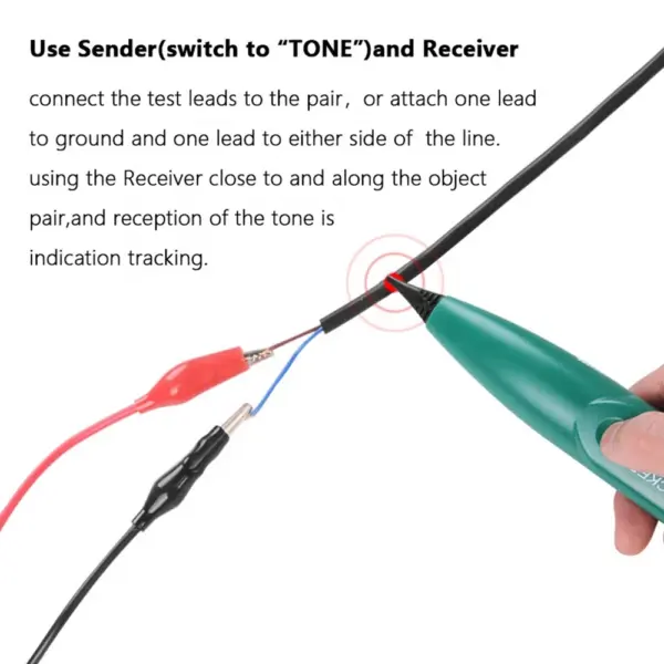MS6812 Cable Tracker Tester Kit for Cabling - Image 3