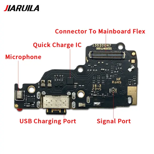 Xiaomi Redmi Note 13 Pro USB Charging Port Flex Cable - Image 4
