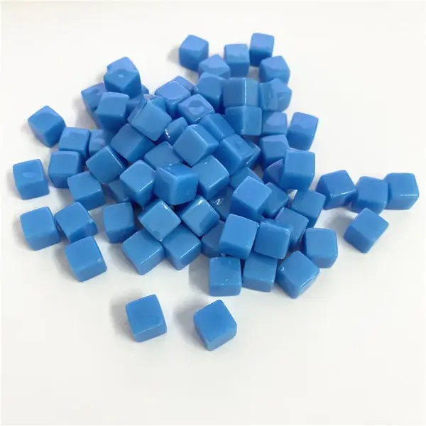 100 Pcs Clear 8mm Acrylic Square Dice Set - Image 28
