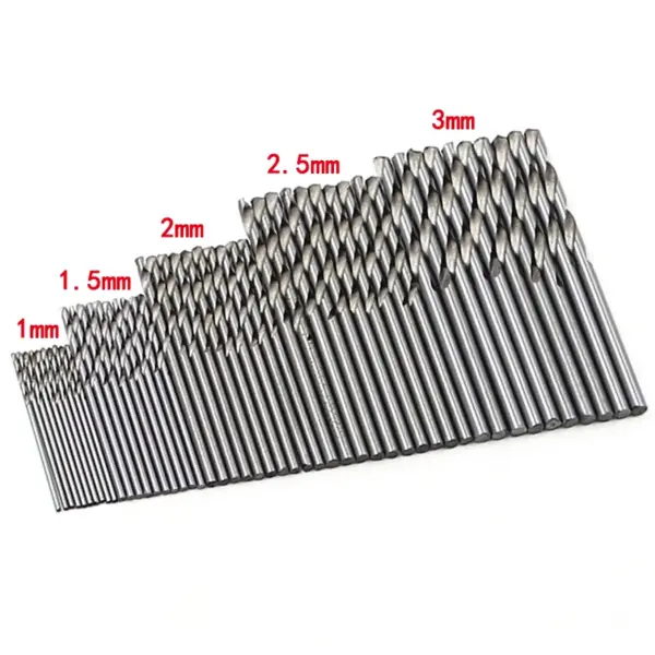 100pc Twist Drill Bit Set for Woodworking - Image 3