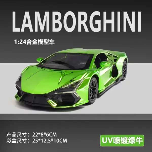 1:24 Lamborghini Revuelto Diecast Model Car - Image 7
