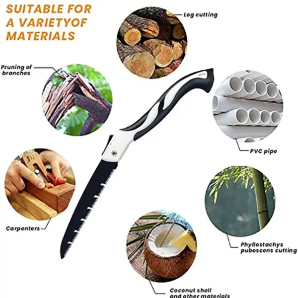 Folding Pruning Saw for Garden Use - Image 5