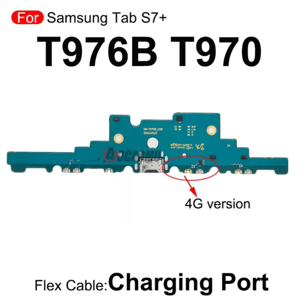 Samsung Galaxy Tab S7 Plus USB Charging Port Flex Cable - Image 5