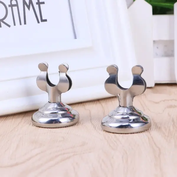 6-Piece Stainless Steel Menu Stand Set - Image 5