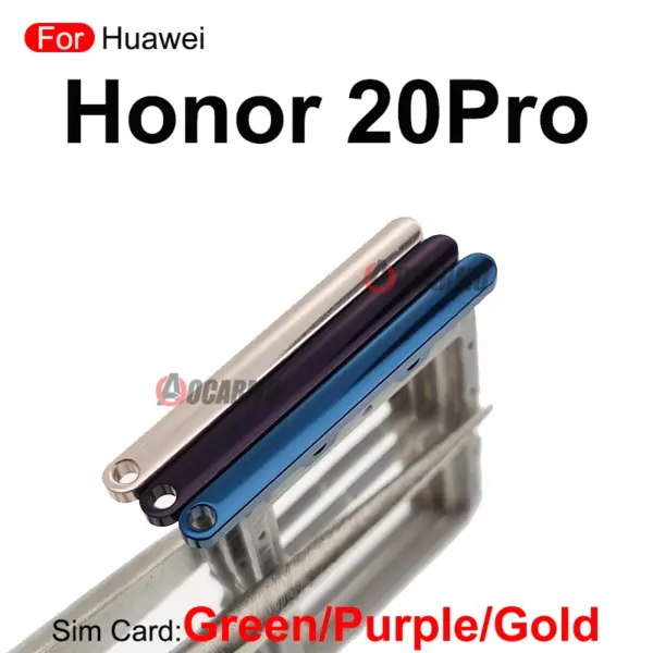 Huawei Honor 20 Pro SIM Card Tray Holder Colors - Image 6
