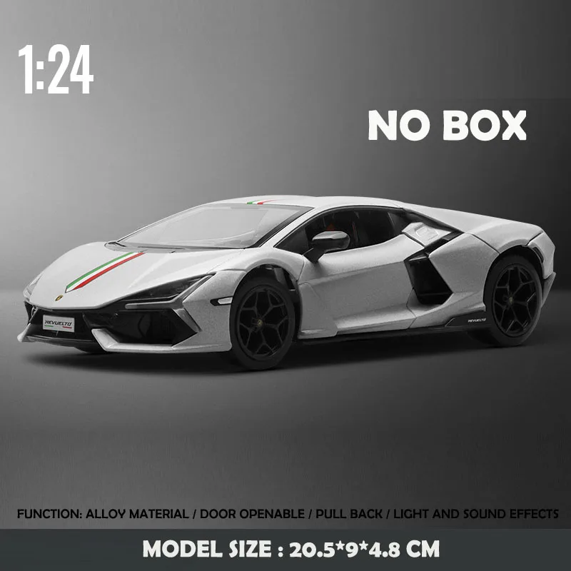 CCA 1:24 Lamborghini Revuelto Diecast Car Model 11 CCA 1:24 Lamborghini Revuelto Diecast Car Model - Image 11