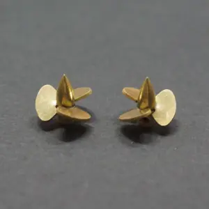 3-Blade Brass Propeller for RC Boats 1mm