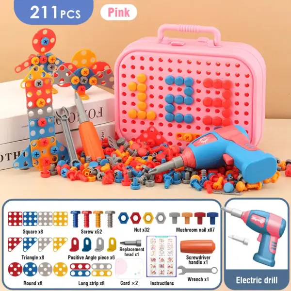 Electric Drill Puzzle Set 351pcs - Image 7