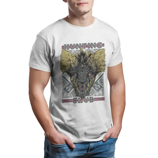 Monster Hunter World Nergigante Cotton T-Shirt - Image 12