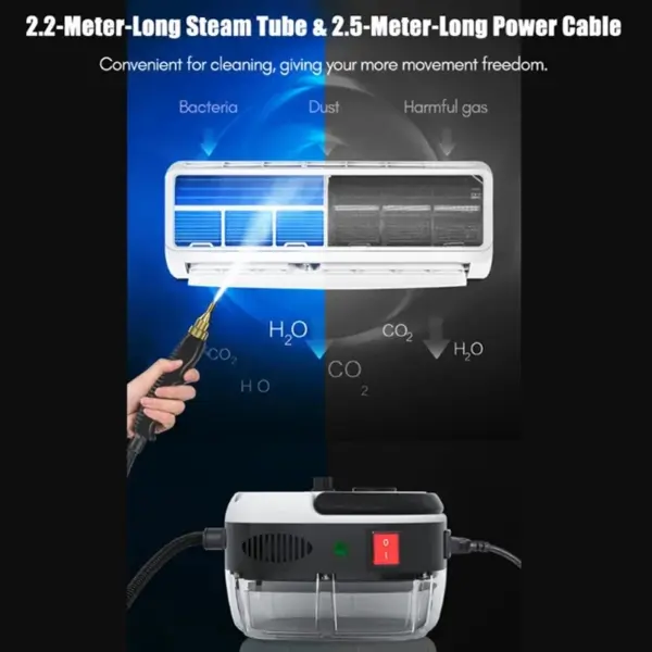 1500W High-Pressure Steam Cleaner for Home - Image 5