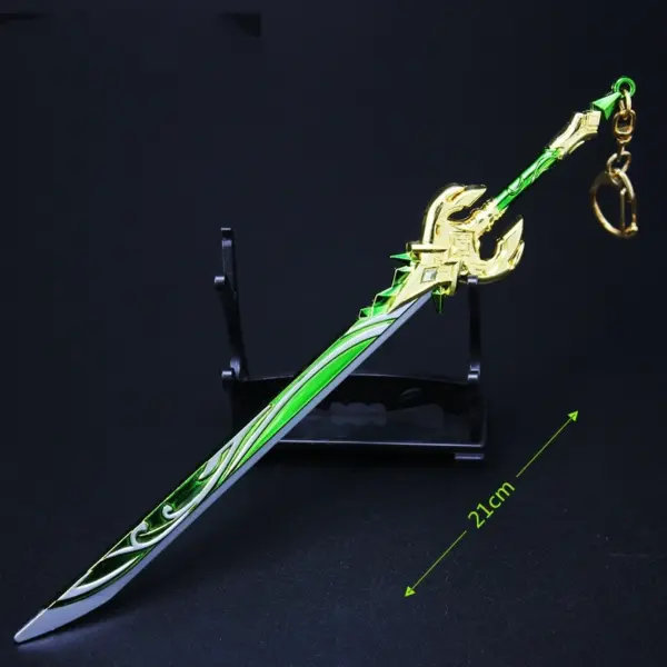 Genshin Impact Sword Metal Keychain Collection - Image 24